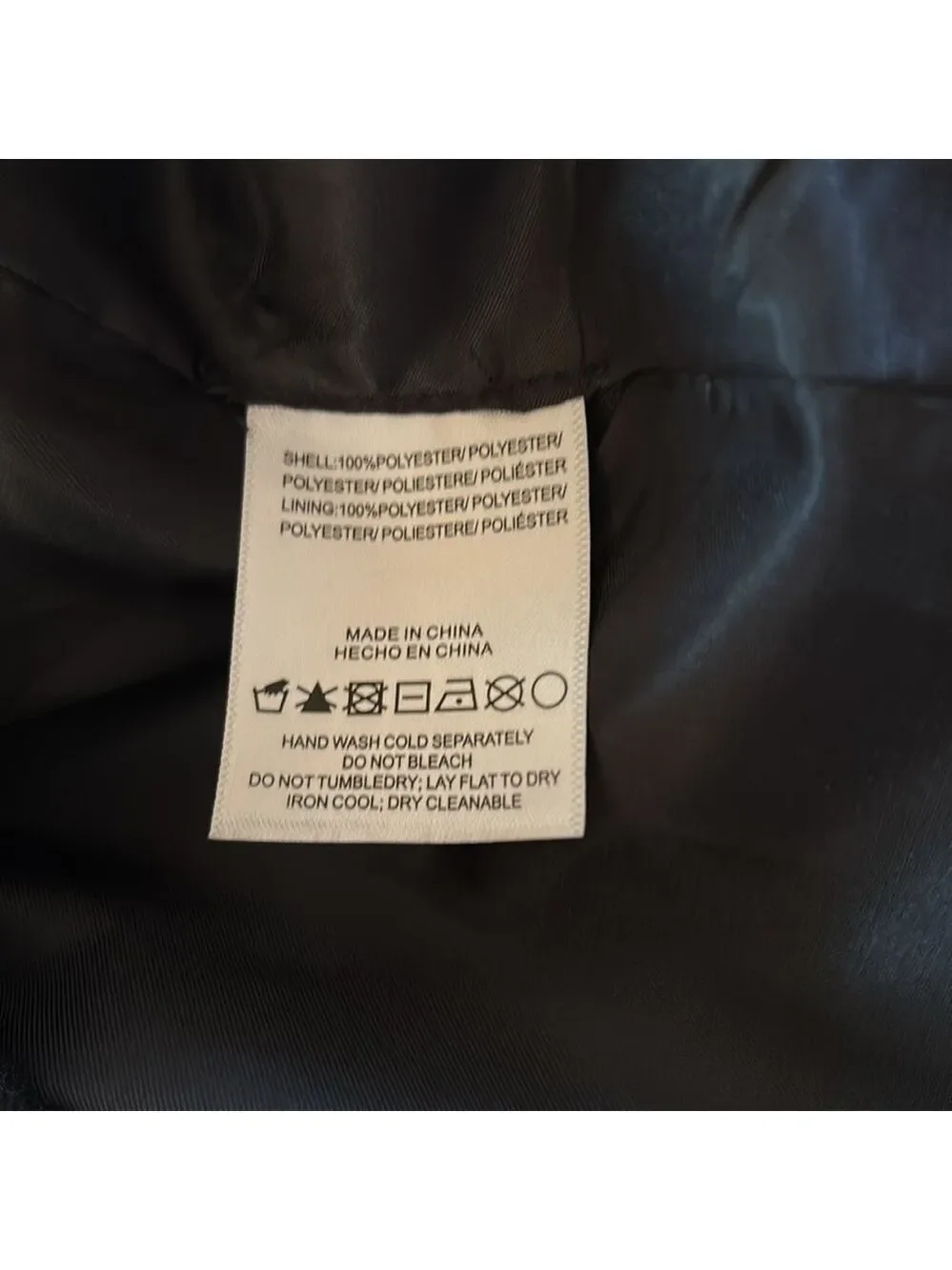 To My Lovers Black Blazer Classic Tailored Suit Jacket Small NWT